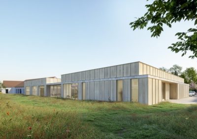2021 – Val-de-Vesle –  Extension du groupe scolaire, construction d’un périscolaire et d’un restaurant scolaire