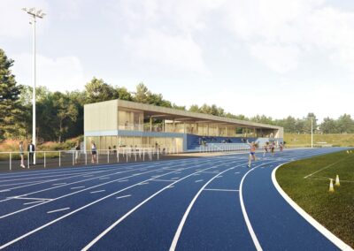 2021 – Brumath – Tribune pour le complexe sportif Remy Huckel