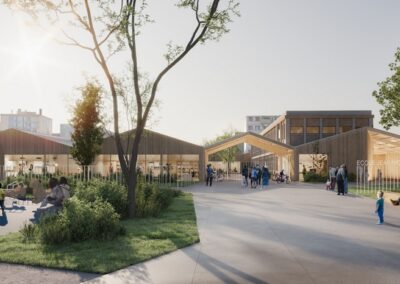2022 – Bron – Extension et rénovation du groupe scolaire Jean Moulin